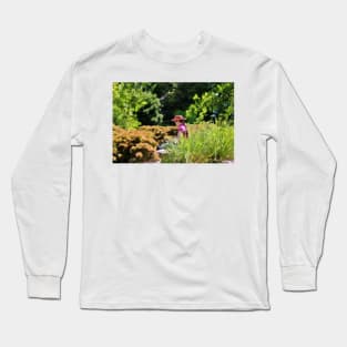 Lady In The Garden Long Sleeve T-Shirt